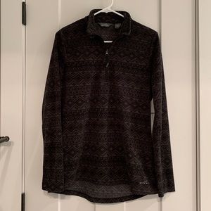 Dark gray patterned pullover
